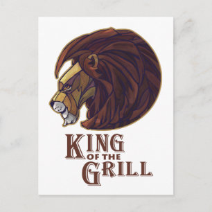 Kung i Grill Vykort