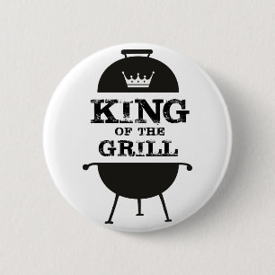 Kung i grillen, Svartvit Krona Knapp