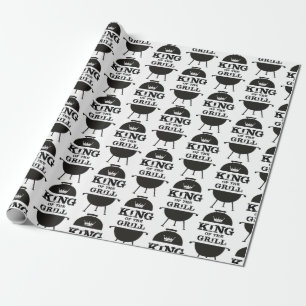 Kung i grillen, Svartvit Krona Presentpapper