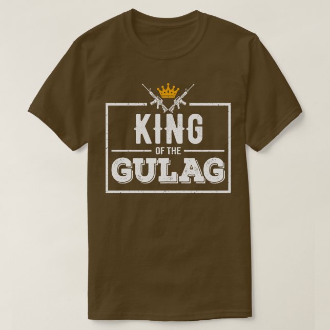 Kung i Gulag T Shirt (Design framsida)