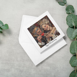 Kung i Hearts ge hjärta till drottning, anpassade Julkort