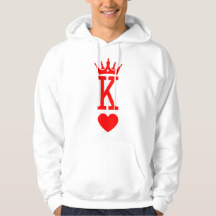 Kung i Hearts Kung Queen Couple Halloween Costume Hoodie