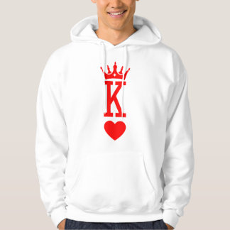 Kung i Hearts Kung Queen Couple Halloween Costume Hoodie