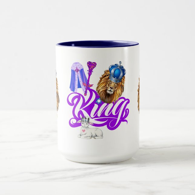 Kung i himlen och jordkaffet Mugg (Center)