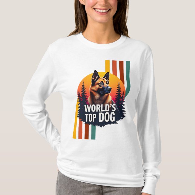 KUNG i HUNDAR T Shirt (Framsida)