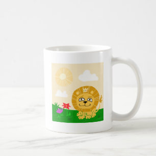 Kung i Jungelkaffe Mugg
