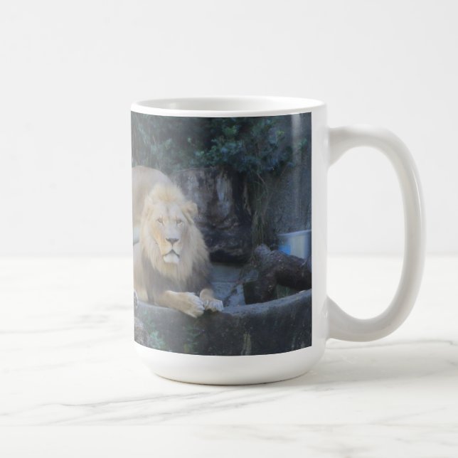 Kung i Jungle "Lejon" Kaffemugg (Höger)