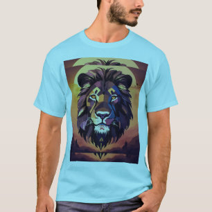 Kung i Jungle: Lejon Tattoo T-Shirt
