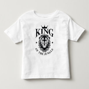 Kung i Jungle Småbarn T-shirt