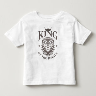 Kung i Jungle Småbarn T-shirt