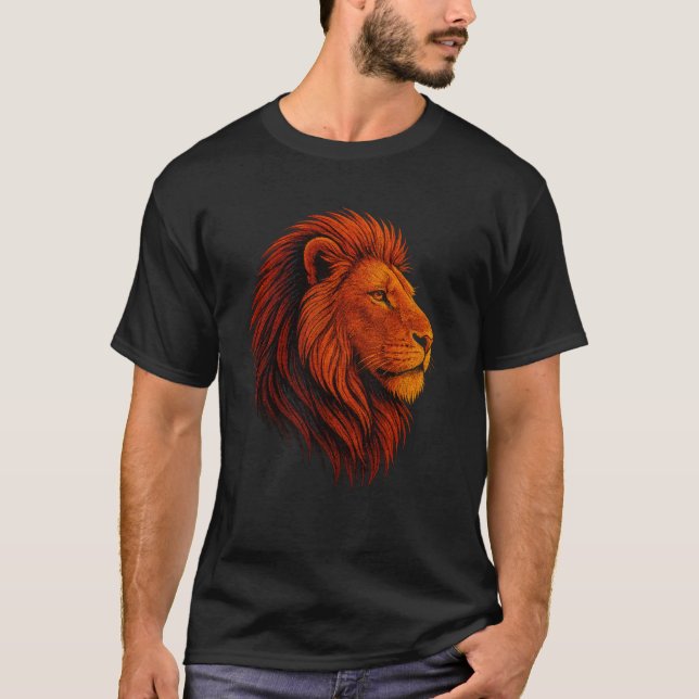 "Kung i Jungle T Shirt (Framsida)