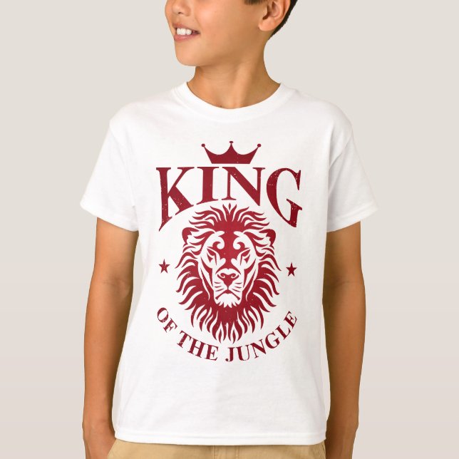 Kung i Jungle T-Shirt (Framsida)