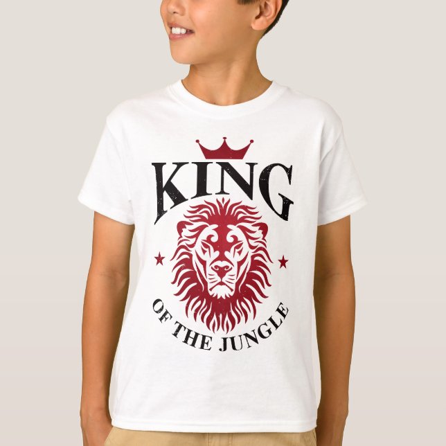 Kung i Jungle T-Shirt (Framsida)