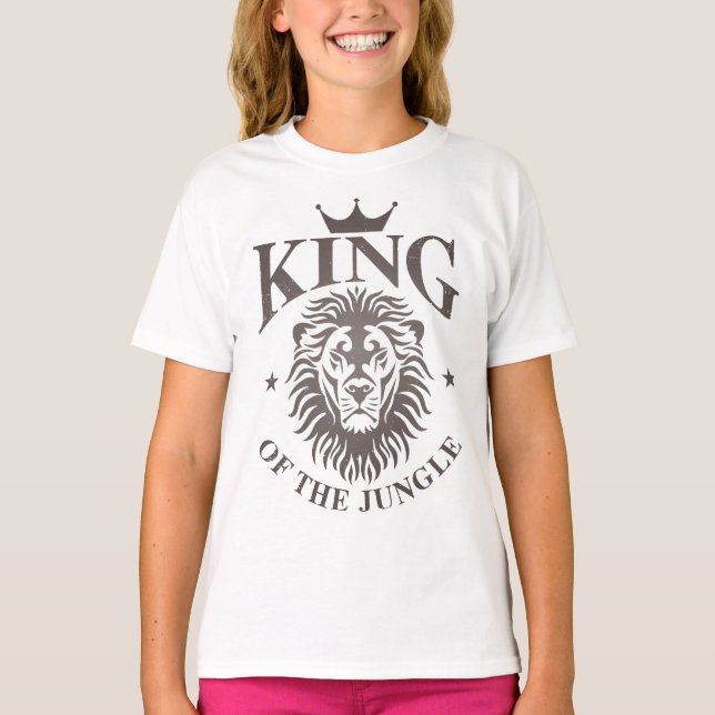 Kung i Jungle T-Shirt (Framsida)