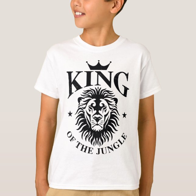 Kung i Jungle T-Shirt (Framsida)