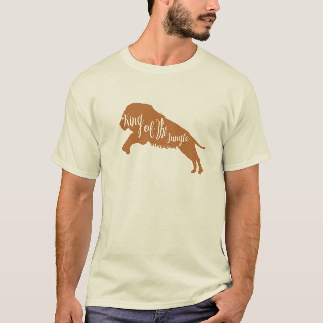 Kung i Jungle T Shirt (Framsida)