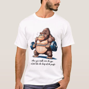 Kung i Jungle vid Gym T Shirt