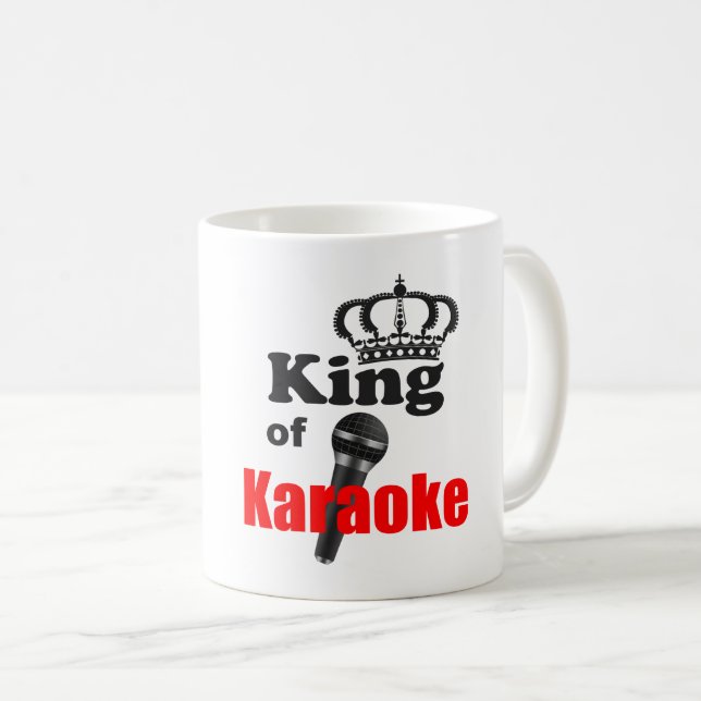 Kung i Karaoke Kaffemugg (Framsida höger)