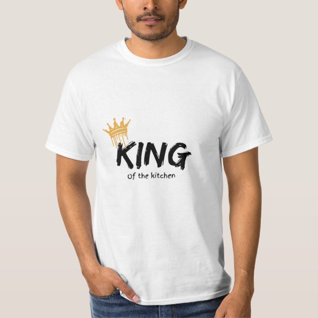 Kung i köket t shirt (Framsida)
