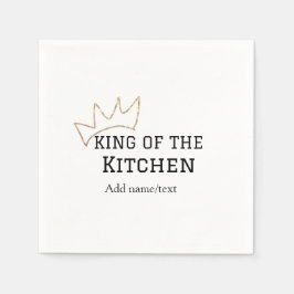 Kung i kökskocken tillsätt namn krona ha pappersservett
