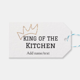 Kung i kökskocken tillsätt namn krona ha presentetikett