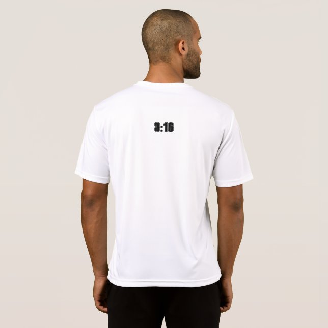 Kung i Kung 3:16 T Shirt (Hel baksida)