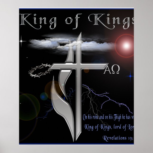 Kung i kung Christian poster (Framsidan)