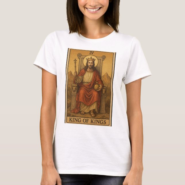 Kung i Kung Tarot Jesus T Shirt (Framsida)
