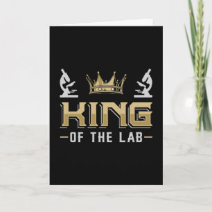 Kung i laboratorieteknikern Lab Tech Kort