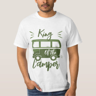 Kung i lägret, Camper RV Owner Funny Gift T Shirt
