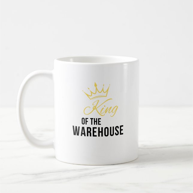 Kung i lagret kaffemugg (Vänster)