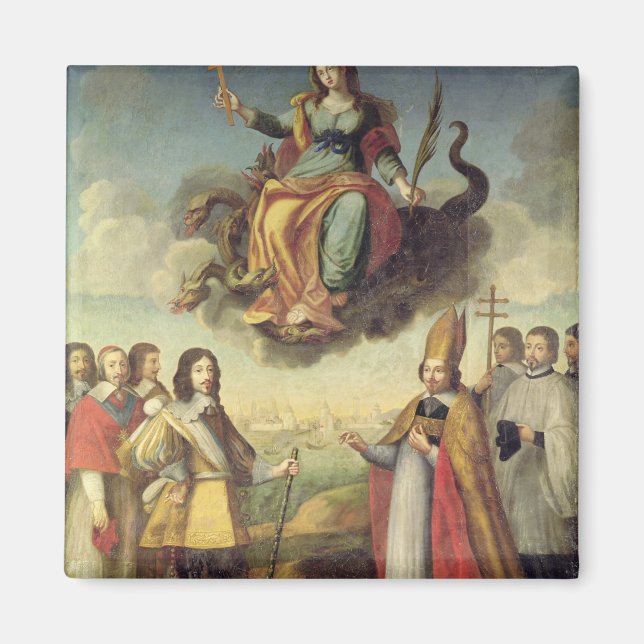 Kung i Louis XIII av Frankrike och Magnet (Framsidan)