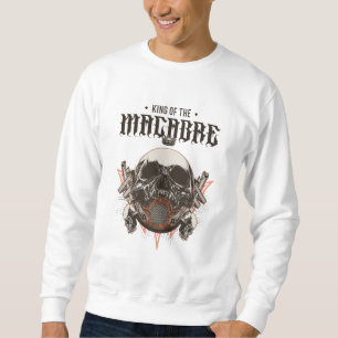 Kung i Macabre Lång Ärmad Tröja