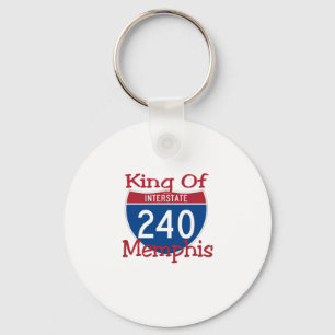 Kung i Memphis Nyckelring