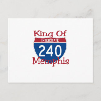 Kung i Memphis Vykort