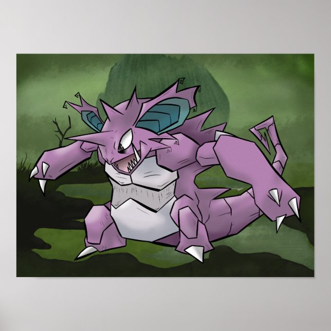 Kung i Nidos Poster (Framsidan)