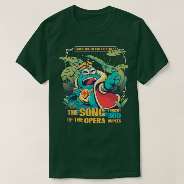 Kung i operan t shirt (Design framsida)
