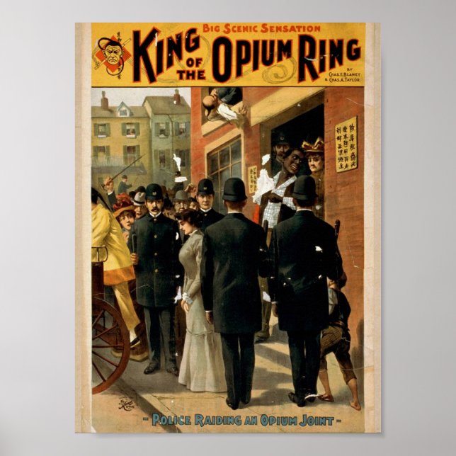 Kung i Opium Ring Poster (Framsidan)