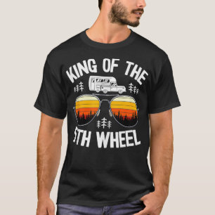 Kung i Pappa-retro-fack för den femte hjulkameran T Shirt