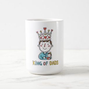 KUNG i PAPPOR FARS DAG Kaffemugg