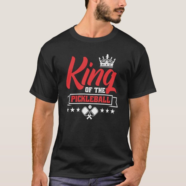Kung i pickleball t shirt (Framsida)