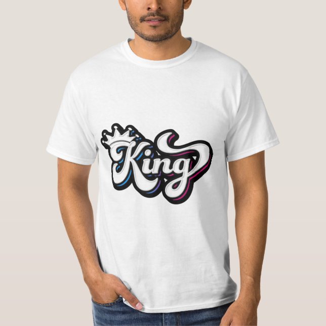 Kung i Realm T Shirt (Framsida)