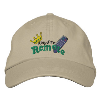Kung i Remote Broderad Keps