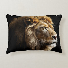 Kung i Savannah Glossy Prydnadskudde