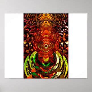 Kung i skogen poster