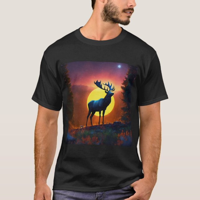 Kung i skogen" t shirt (Framsida)