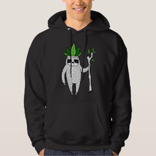 Kung i Sloth Hoodie