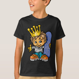 Kung i snöpapp tee shirt