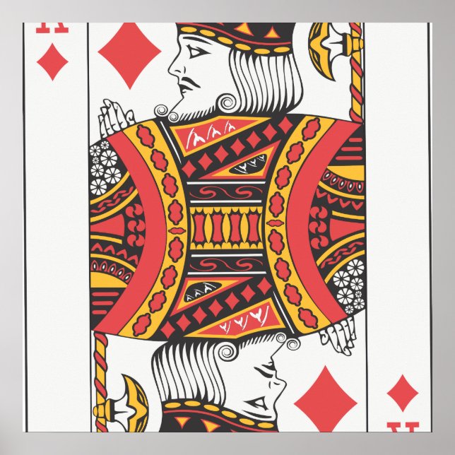 Kung i Spader Poster (Framsidan)