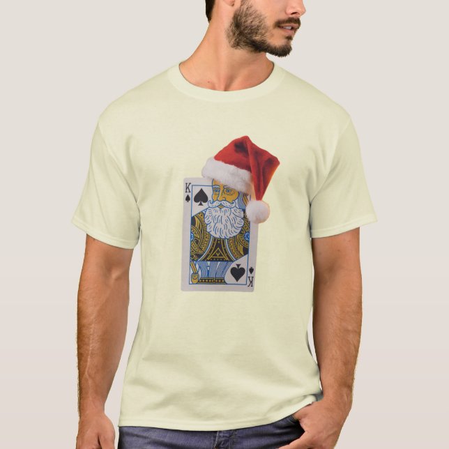 Kung i Spades Santa. T Shirt (Framsida)